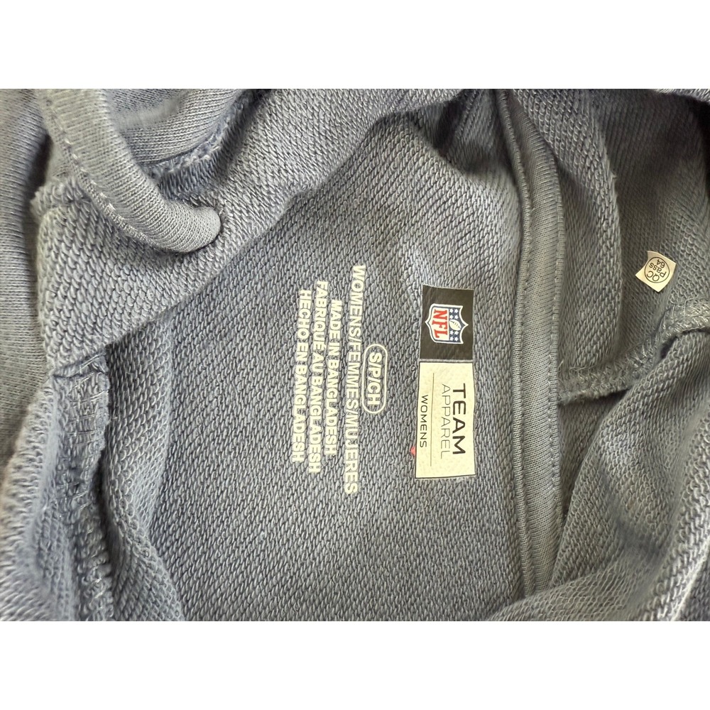 NFL New England Patriots Women Blue Pullover Hoodie Sweashirt Small NEW - Picture 10 of 10